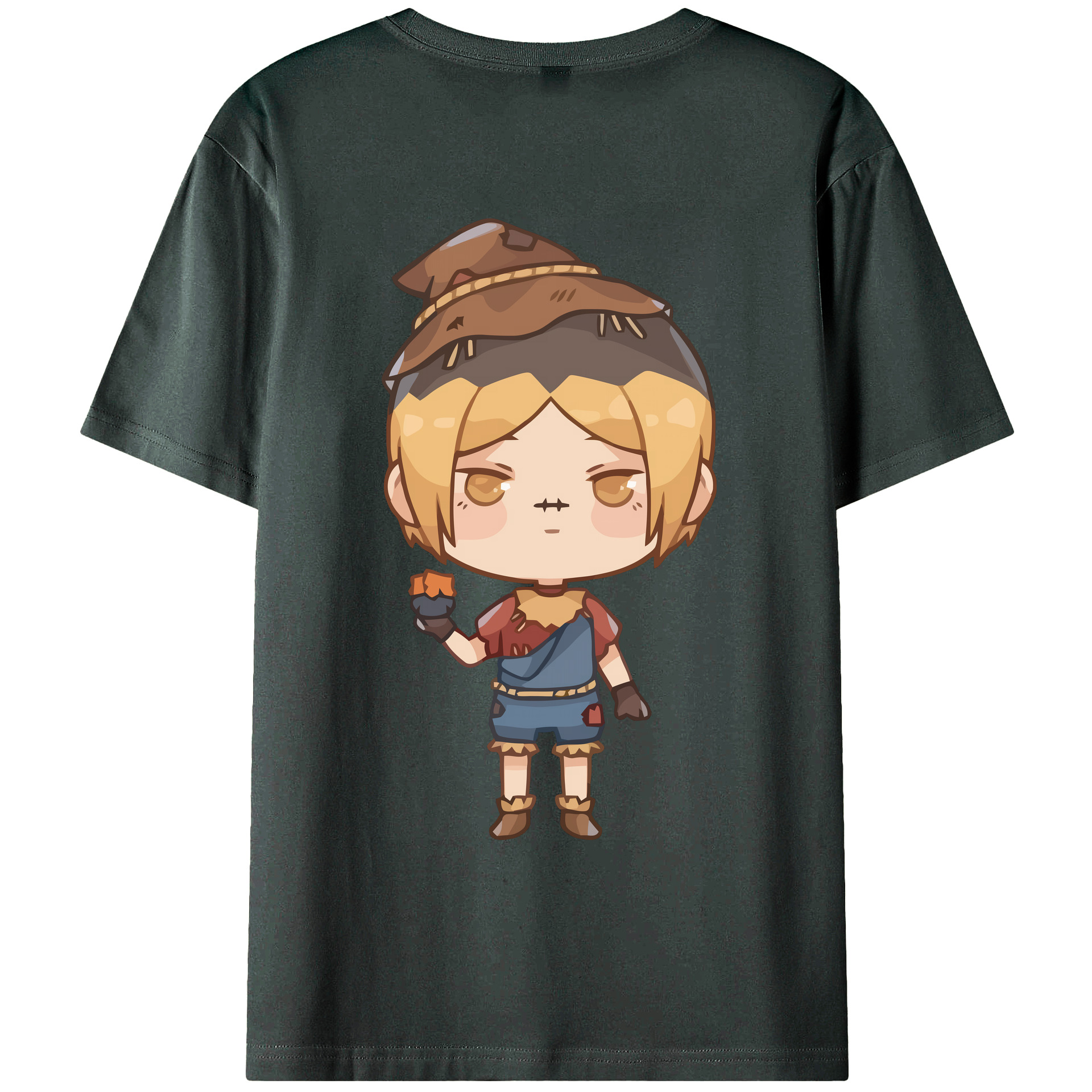 （画像用） ハイキュー!! Haikyu!! 綿100％ メンズ半袖Tシャツ（バックプリント） 通気性